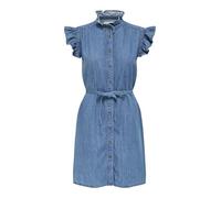 ONLY ONLSHANIA Vestido Corto | Corte regular fit, Sin mangas, Casual, Proceso muy suave a una temperatura máxima de 40°C