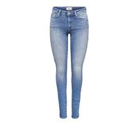 ONLY Onlshape Reg SK Dnm Rea768 Noos Jeans, Denim Light Medium Blue Denim, 27W / 30L para Mujer