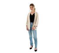 ONLY Onlsiesta 3/4 Open Linen Bl Blazer TLR, Moonbeam, 40 Mujeres