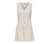 ONLY Onlsiesta Linen Blend SL - Vestido Corto para Mujer, Moonbeam, XL