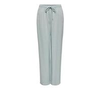 ONLY Onlsiesta MW Pull-up Linen Bl Pnt Noos Pantalón Básico De Corte Recto De Cintura Media, Abyss, M / 30L Mujeres