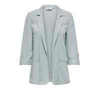 ONLY Onlsiesta Open Linen Bl Blazer TLR 3/4, Abyss, 38 Mujeres