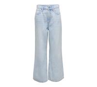 ONLY Onlsilky Soft HW Wide Dnm Pim120 Noos, Mezclilla De Color Azul Claro, M / 32L Mujeres