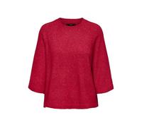 ONLY Onlsimoni 3/4 Jersey KNT Noos Pull, True Red, S Mujer, True Red., S