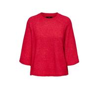 ONLY Onlsimoni 3/4 Jersey KNT Noos Pull, True Red, S Mujer, True Red., S