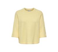 ONLY Onlsimoni KNT Noos Jersey 3/4, Amarillo Pastel, M