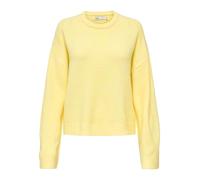 ONLY Onlsimoni KNT Noos - Jersey de Cuello Redondo L/S, Amarillo Pastel, M