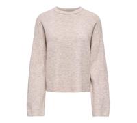 ONLY Onlsimoni KNT Noos - Jersey de Cuello Redondo L/S, Piedra Pumice., XL