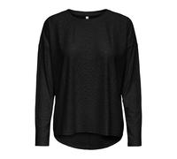 ONLY Onlsmilla Life L/S Top Jrs Noos, Negro, XL Mujeres