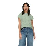 ONLY Onlsmilla S/S Top Jrs Noos Camiseta, Color Verde, M para Mujer
