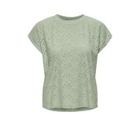 ONLY Onlsmilla S/S Top Jrs Noos Camiseta, Color Verde, S para Mujer