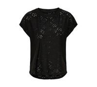 ONLY Onlsmilla S/S Top Jrs Noos Camiseta, Negro, M para Mujer