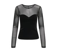 ONLY ONLSMOOTH Top | Corte regular fit, Manga larga, Corto, Occasionwear, Proceso suave a una temperatura máxima de 30°C