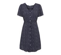ONLY Onlsonja Life S/S Dress Noos Wvn Vestido, Azul Oscuro, 36 para Mujer