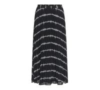 ONLY Onlstar Life Plisse Long Skirt Ptm Falda, Negro/AOP: Eroded Tiedye, XL Mujeres