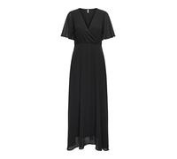 ONLY Onlstar Life S/S MIA Maxi Dress Ptm, Negro, XL Mujeres
