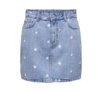 Only Onlstella Daisy DNM Azg Onlstella Daisy Short Skirt DNM Azg (1 Unidad), Mezclilla De Color Azul Claro, M