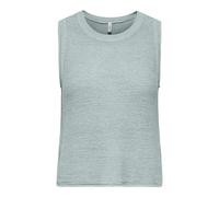 ONLY Onlsunny - Camiseta de Tirantes para Mujer con Cuello Redondo KNT Nca, Gray Mist, M