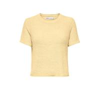 ONLY Onlsunny S/S Jersey KNT Noos, Crema Doble, S