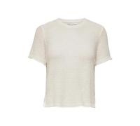 ONLY Onlsunny S/S Jersey Nca KNT para Mujer, Cloud Dancer, L