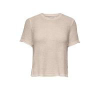 ONLY ONLSUNNY S/S Pullover NCA KNT, Suéter pulóver Mujer, Pumice Stone,