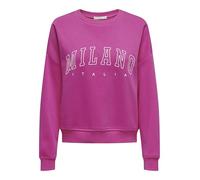 ONLY Onlsweat L/S Crew Oversize State SWT, Rosa/Morado, XL