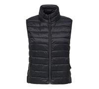 ONLY Quilted Waistcoat Onltahia LW-Abrigo de Cintura Acolchado CC Otw, Negro, L Mujeres