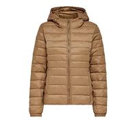Only ONLTAHOE Hood Jacket OTW Noos, Chaqueta De Las Mujeres, Toasted Coconut, S