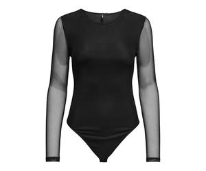 ONLY Onlteressa L/S O-Neck Body Box Jrs, Negro, M Mujeres