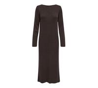 ONLY Onlthea LS Dress Knt, Pastel de Chocolate, M Mujeres