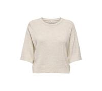 ONLY Onlthea SS O-Neck Pullover Knt Jersey, Piedra Pumice, L Mujeres