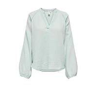 ONLY Onlthyra Life LS V-Neck Top Noos WVN, Harbor Gray, M