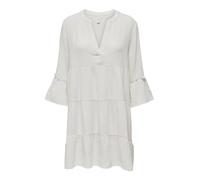 Only Onlthyra Peplon Dress Noos Wvn Vestido, Cloud Dancer, L para Mujer