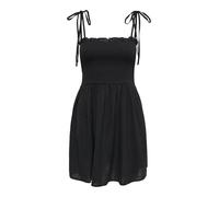 ONLY Onltizana Strap Smock Short Dress Wvn Vestido Corto, Negro, M Mujeres