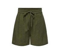 ONLY Onltizana String Cotton Shorts Wvn Pantalones Cortos De Algodón con Cinturón, marrón, M para Mujer