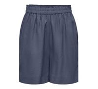 Only Onltokyo HW Linen Blend - Pantalones Cortos para Mujer PNT Noos, Vintage Indigo, S