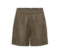 ONLY ONLTOKYO HW Linen Blend Shorts PNT Noos, Pantalones Cortos De Las Mujeres, Cub, XXS
