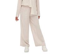 ONLY ONLTOKYO HW Linen Blend ST Pant PNT Noos Pantalones, Moonbeam, M De Las Mujeres