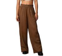 ONLY ONLTOKYO HW Linen Blend ST Pant PNT Noos Pantalones de Lino, Cub, XL/30 De Las Mujeres