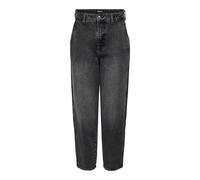 ONLY Onltova HW Balloon ANK Dnm CRO Jeans, Dark Grey Denim, 29W x 30L para Mujer