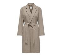 ONLY Onltrillion Coatigan Pnt Noos-Cinturón Largo, Mocha Meringue/Detail:w. Melange, S para Mujer
