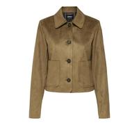 Only Onltulip Life - Chaqueta de Ante sintético para Mujer, Color coñac, Talla XL, coñac, x_l