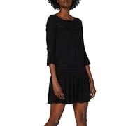 Only Onltyra 3/4 Flare Short Dress Wvn Noos, Vestido Casual Mujer, Negro, 36