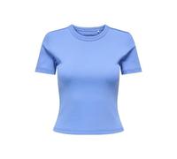 ONLY Onlval Life S/S O-Neck Top CC Jrs, Ultramarine, L Mujeres