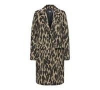 ONLY Onlvalborg Animal Life Coat Otw Abrigo, Negro, S para Mujer