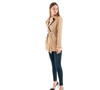 ONLY Onlvalerie Trenchcoat CC Otw Gabardina, Raíz de Jengibre, S para Mujer