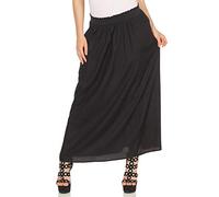 ONLY Onlvenedig Paperbag Long Skirt Wvn Noos Falda, Negro (Black Black), 42 (Talla del Fabricante: Large) para Mujer
