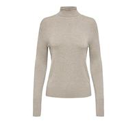 ONLY Onlvenice L/S Rollneck Pullover Knt Noos Suéter, Blancocap Gris, M para Mujer