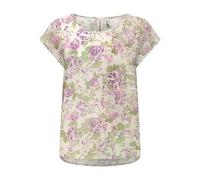 ONLY Onlvic S/S AOP Top Noos Wvn, Morado, 42 Mujeres