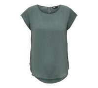 Only Onlvic S/S Solid Top Noos Wvn Camiseta, Verde (Balsam Green), 38 EU para Mujer